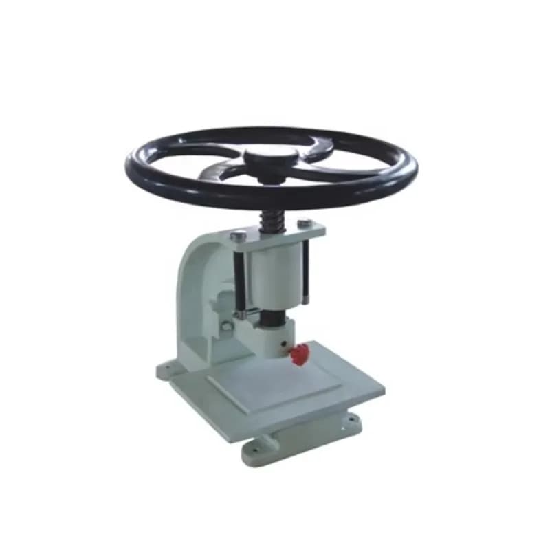 Chinese Top Brand WALTER ASTM 412 Rubber Dumbbell Die Cut Specimen Making Machine