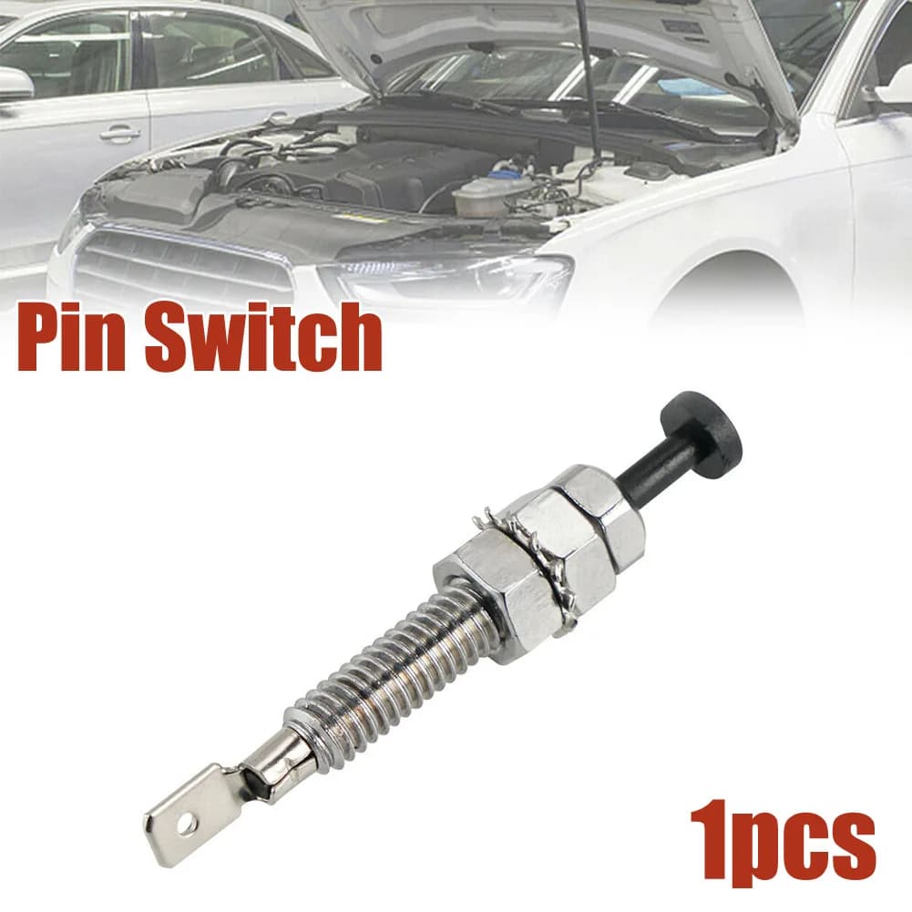 /Silver /Iron /Car Door Trunk Hood Jamb Pin Switch Adjustable Screw Length Bonnet Sensor For Auto Alarm Light Interior Control P