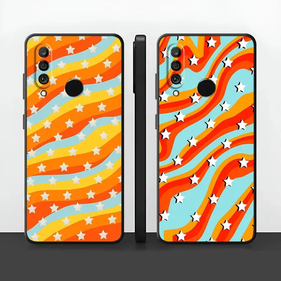 Custodia Stars And Stripes per Huawei P Smart 2019 P30 P20 Pro P20 P40 Lite P20 Lite 2018 Funda Phone Cover