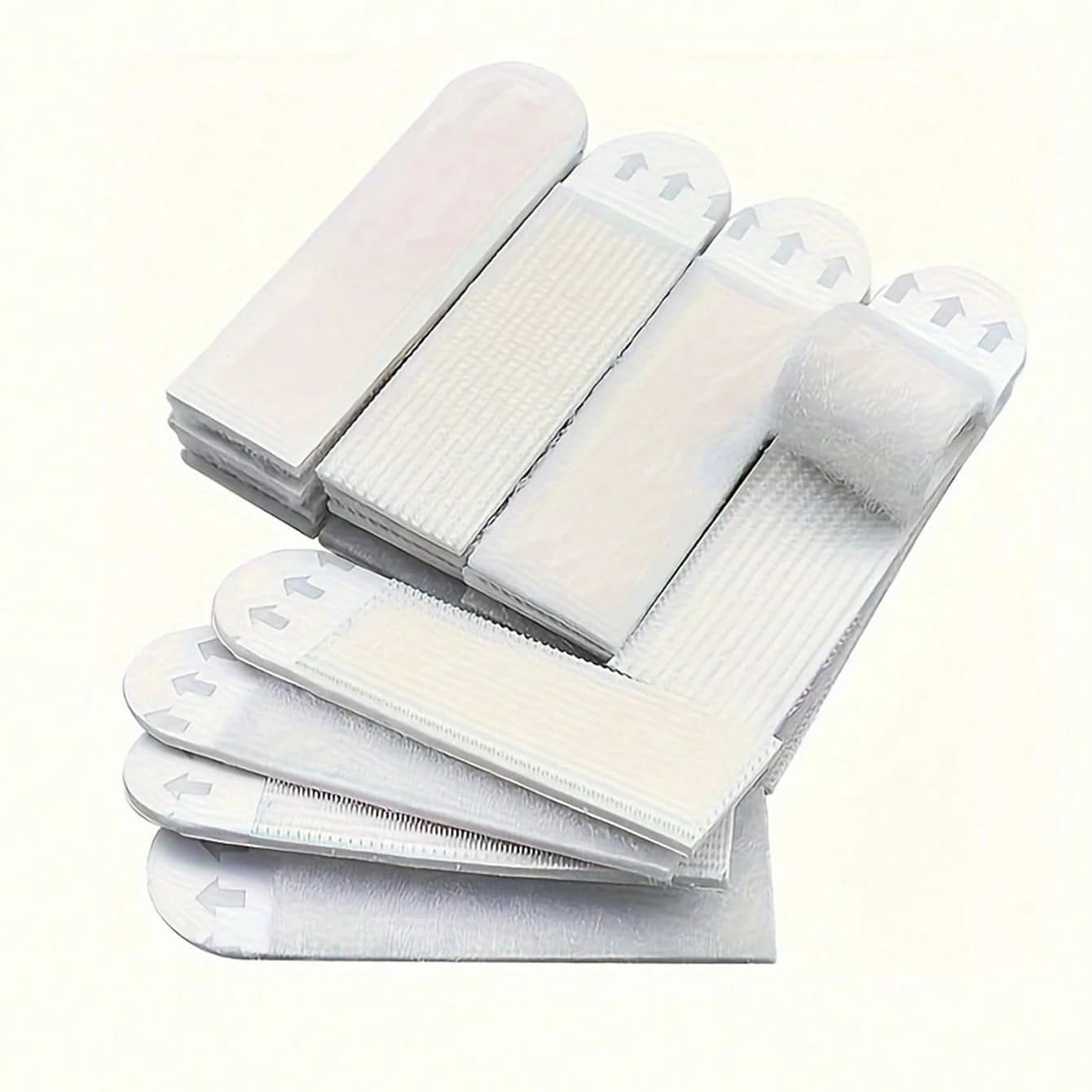Velcro adesivo 12pcs-Traceless e facile da tirare per il fissaggio di cornici per foto, immagini appese senza lasciare alcun adesivo