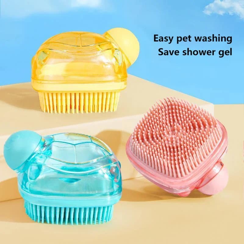 Silicone Morbido Esfoliante Corpo Bagno Doccia Scrubber Spazzola per luffa Spazzola da bagno ricaricabile Spazzola per massaggio schiumogeno facile Strumenti per il bagno