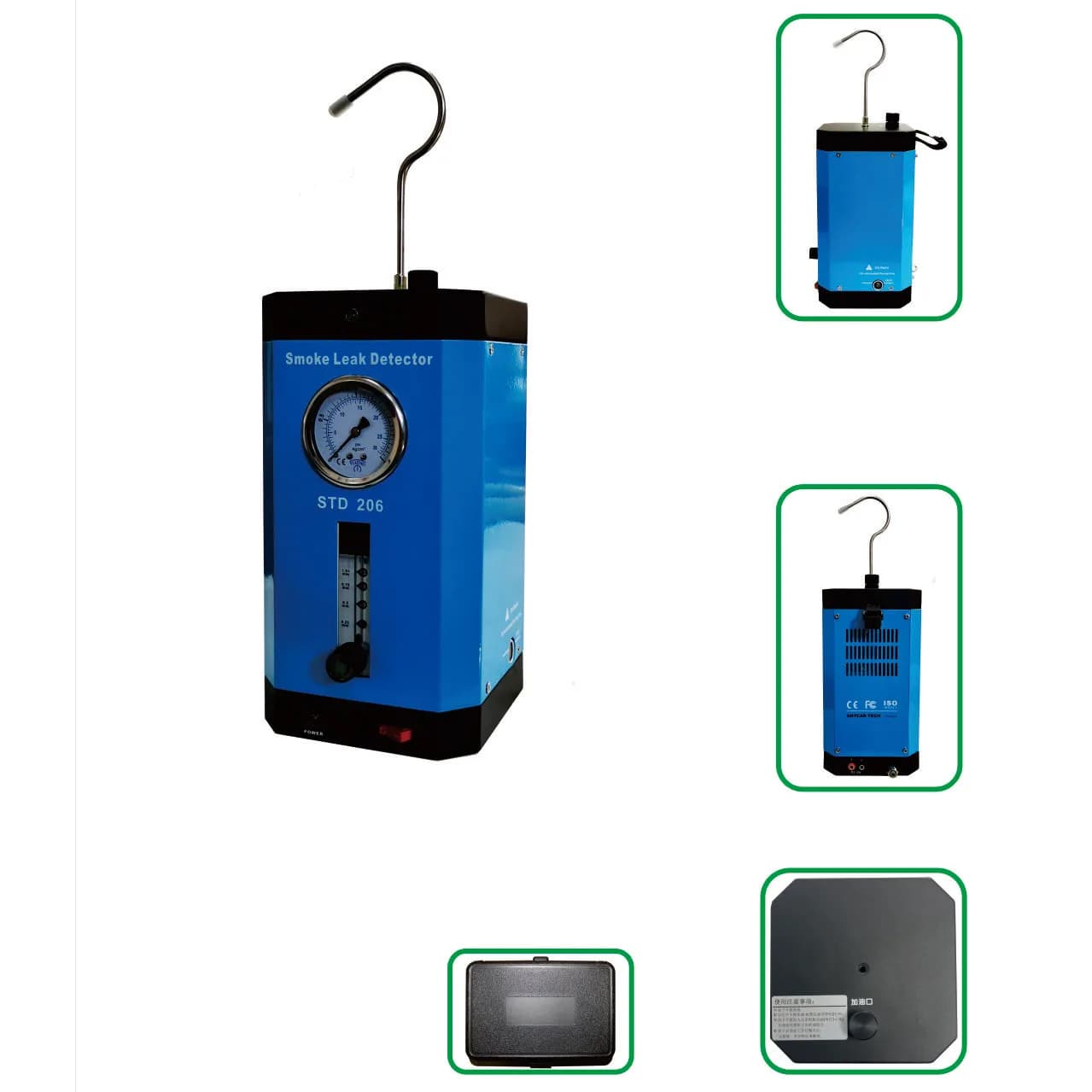 Smoker 200 pro Strumenti diagnostici automobilistici Rilevatore di perdite diagnostici di fumo Pro Heavy Duty