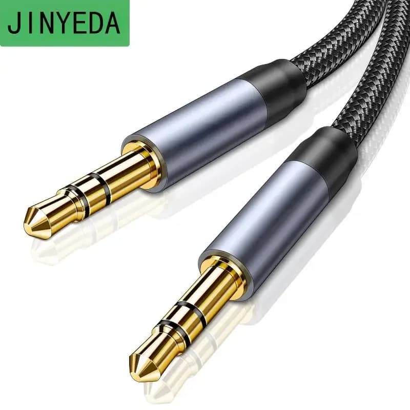 Rocoren Audio Cable 3.5 mm Jack Male to Male Aux Cable For Phone Headphone Car MP3 Speaker Computer 3.5mm Jack Aux Wire Cord 5M
