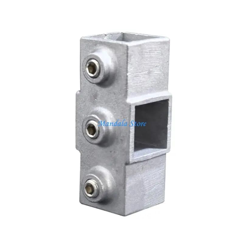 U2JC 20x20mm Square Tube Fixed Joint Storage Rack Connector Accessories Enduring