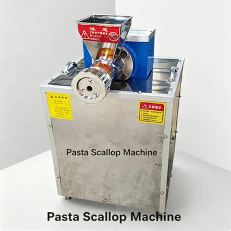 Macchina per Pasta Semi-Automatica Commerciale per Maccheroni e Spaghetti, Motore 220V, Componente Essenziale per Ristoranti e Uso Domestico