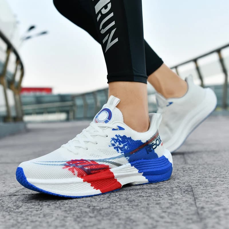 Popcorn Running Shoes, Ultra-Read with Carbon Plate, Breathable, Ammortizer, Soft Sole, New Running Shoes for Men, Big Sizes