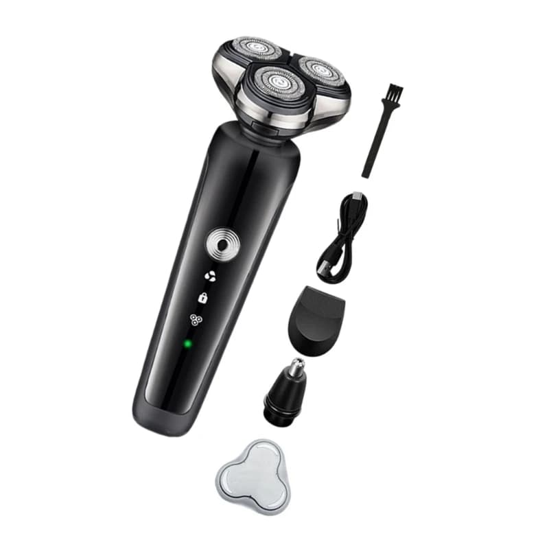 2025 New Electric Travel Shaver Man Pocket Washable Electronic Rechargeable Cordless Face Shaving Beard Trimmer Travel Shaver