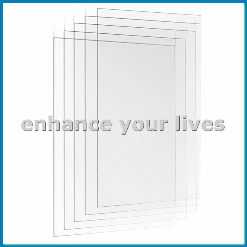Pellicola di rilascio PFA da 5 pezzi per stampante 3D LCD 2 e 3 Circa 280x180 mm, spessore 0,12 mm, per 8K-A12I