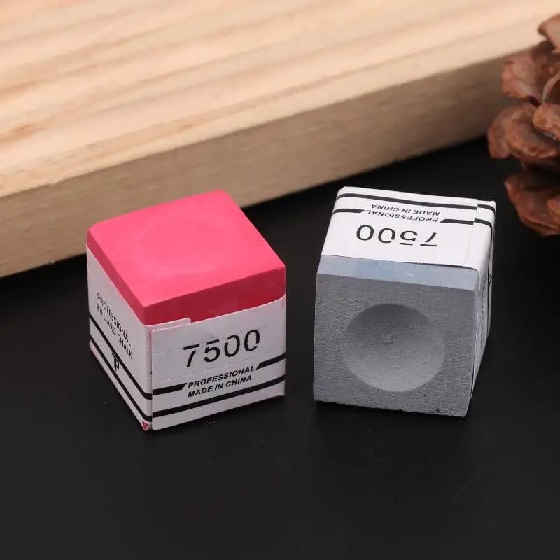 1 Pezzo Gesso Antiscivolo per Stecche da Biliardo e Snooker con Scatola Portaoggetti, Gesso in Polvere Facile da Applicare, Accessori per Biliardo