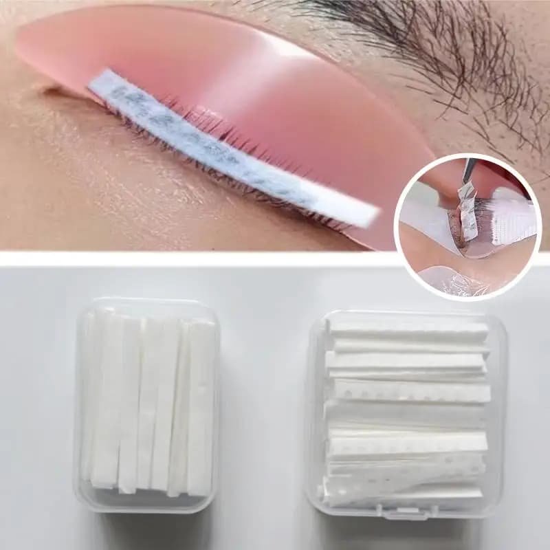 Pad in Carta per Permanente Ciglia 500/1000 Pezzi, Strumento Riutilizzabile per Lifting Ciglia, Accessorio di Bellezza per Uso Professionale in Salone