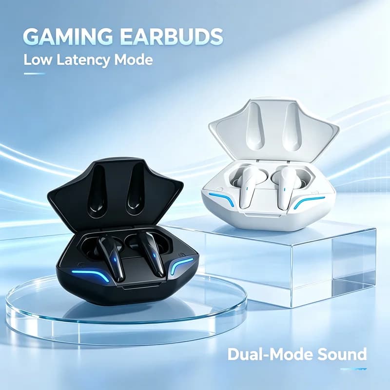 X15Pro Headphones TWS Wireless Bluetooth Earphones Stereo Headset Sport Earbuds Microphone with Charging