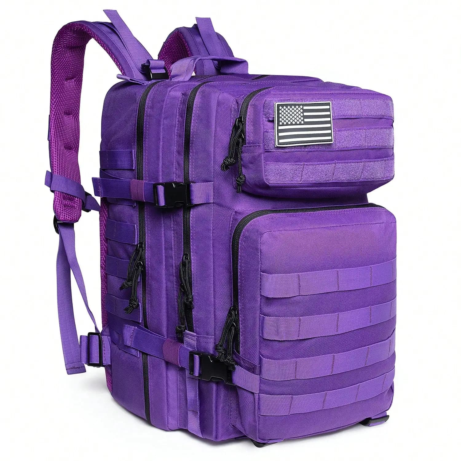 45L Tactical Backpacks For Men GYM Crossfit Heavy Duty Survival Backpack Molle CCW Assault Pack 3 Day Bug Out Bag Hiking Trekking Hunting Rucksack