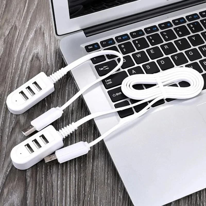 1/3/5pcs 3 Port Multi HUB Splitter Mini USB Hub High Speed Rotate Splitter Adapter For Laptop Notebook PC Computer Accessories