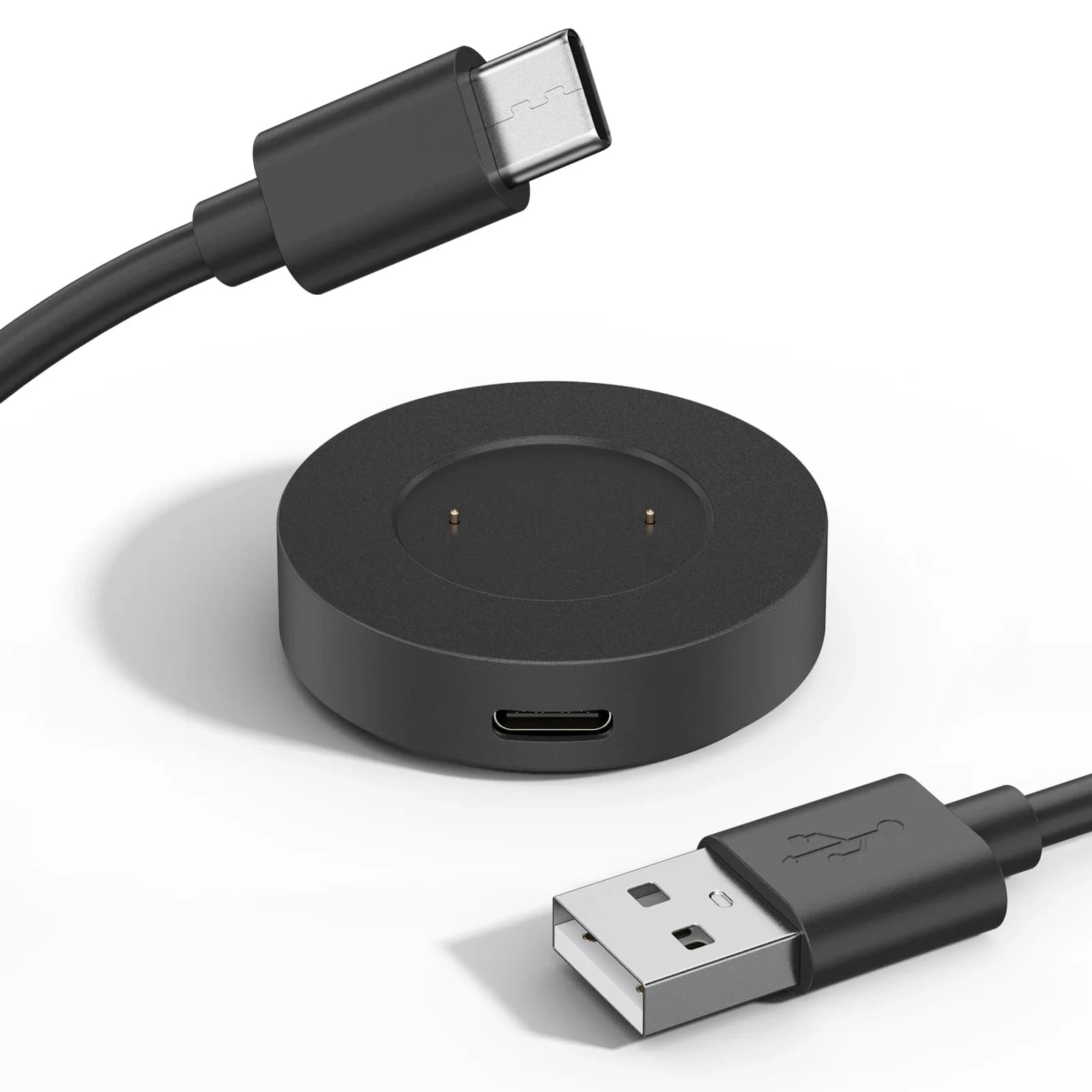 Caricatore USB da 80/100 cm per Honor Watch 5/Honor Watch 4 Cavo di ricarica Adattatore di ricambio Dock per Honor Watch GS4 GS3
