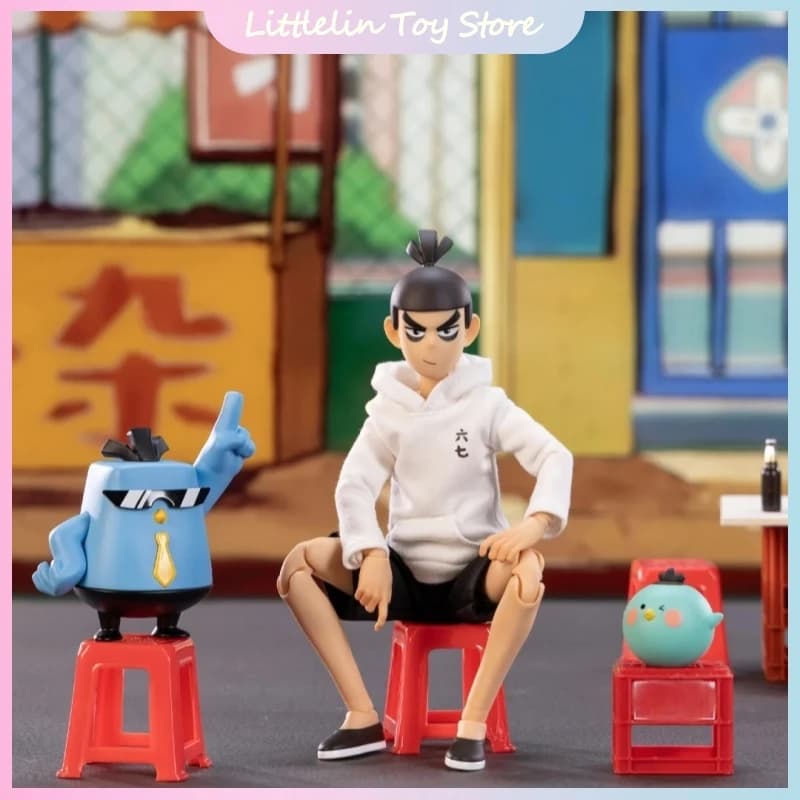 Nuovo Genuino 22 centimetri Forbice Sette Abito di Stoffa Action Figure 1/8 Comune Mobile Bambola Raccogliere Modello Decorazione Del Desktop Regalo Di Compleanno