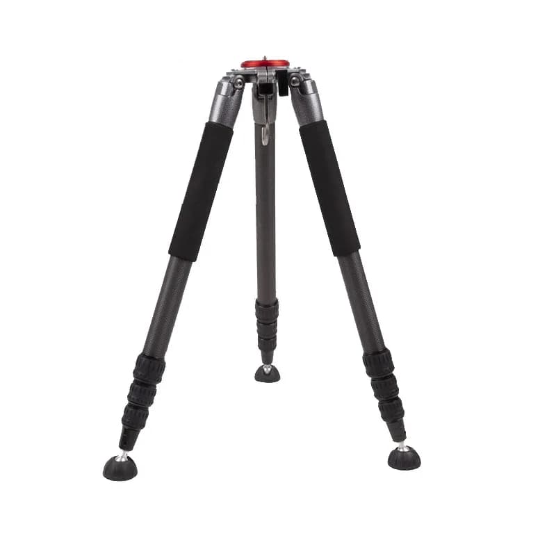 Treppiede in Fibra di Carbonio per Fotografia DSLR, con Smorzamento Idraulico, Professionale per Birdwatching all'Aperto
