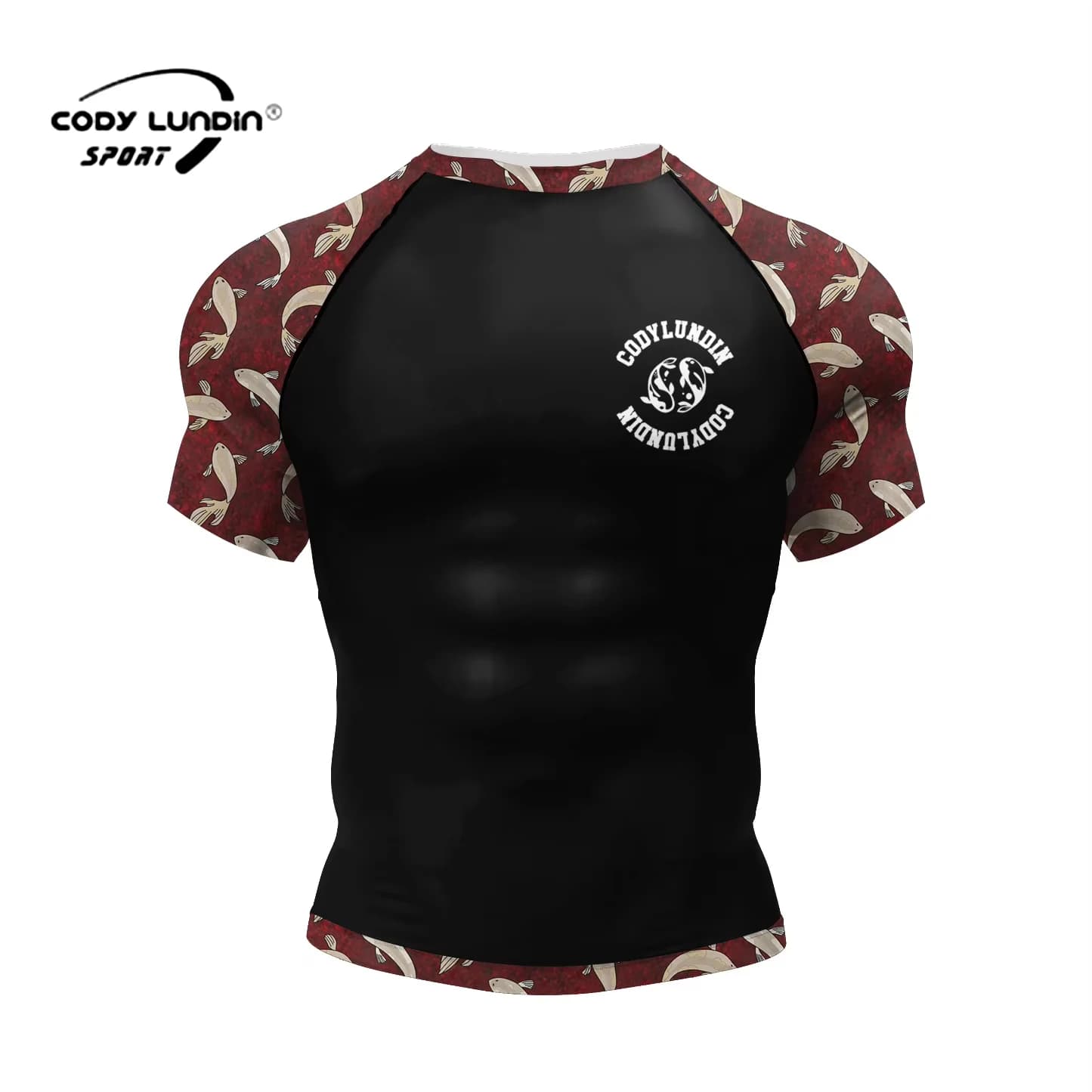 Cody Lundin 3d Digital Printing High-Quality Outdoor Fitness Running High Elasticity Brazilian Jiu Jitsu Male Mma Rashguards