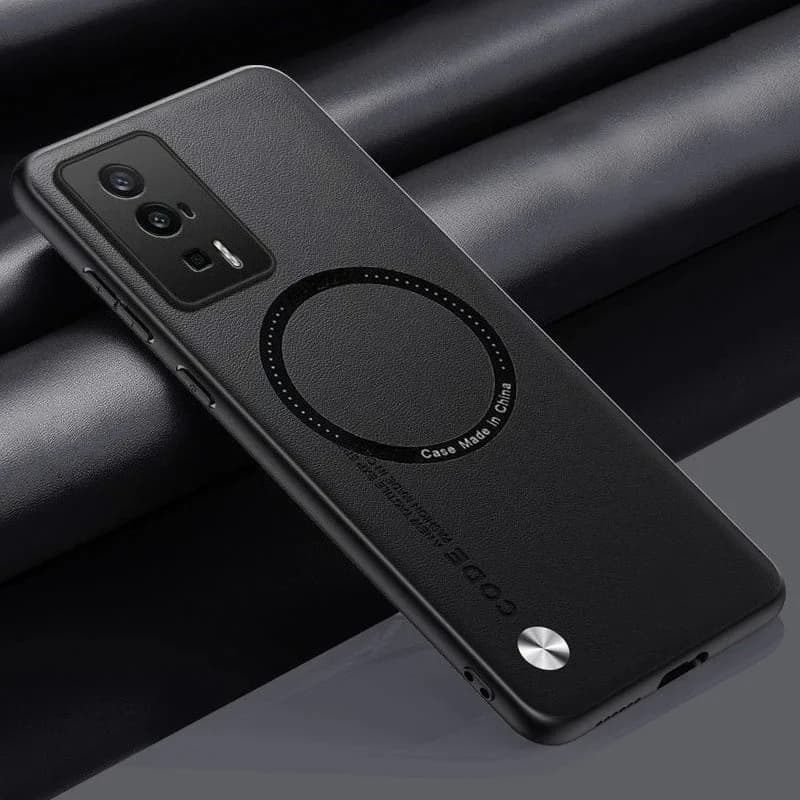 Per Xiaomi Poco F5 Pro 5G per Magsafe Custodia in pelle magnetica di ricarica wireless per Mi 15T 13T 17 14T f7 m7 x6 x7 Pro MAX