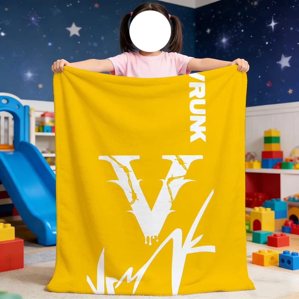 V-Vrunk Blanket For Soft Throw Blanket for Picnic Bed Sofa Home Bedroom Cozy Warm Comfortable