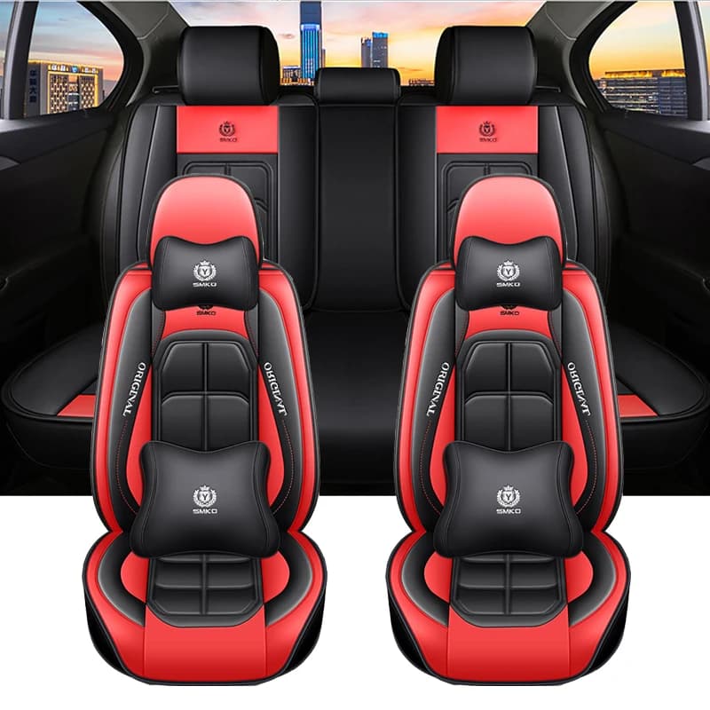 Full Leather Car Seat Cover for JEEP All Compass Grand Cherokee Commander Wrangler JK Car Accessories Interior