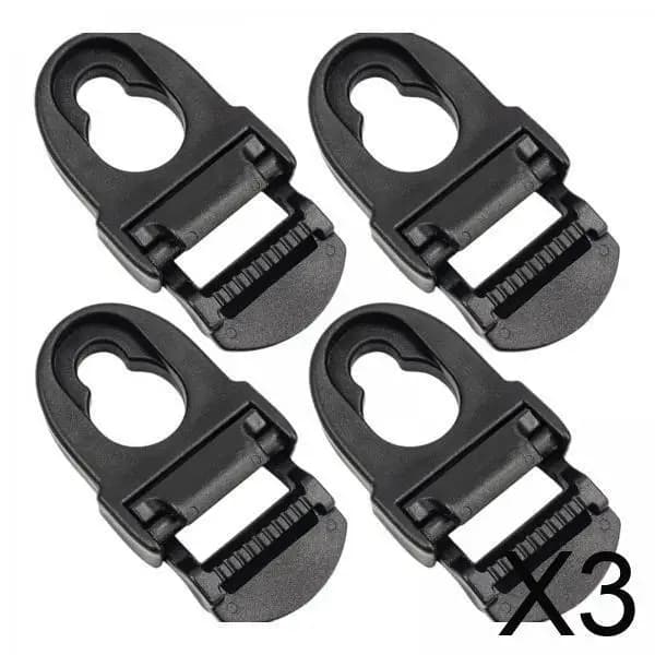 Clip per Barca, Parti di Ricambio per Sedile Kayak, Kit Ganci in Plastica Resistente per Canoa e Kayak da Pesca