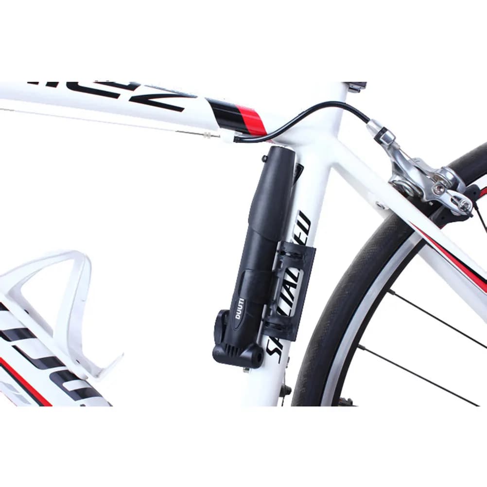 Mini Pompa per Bicicletta Portatile ad Alta Pressione per Valvole Bici da Strada, Facile da Installare, Antigoccia, Compatta