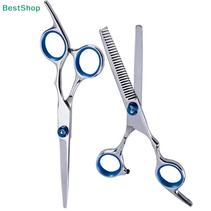 6-Inch Professional Hairdressing Scissors Set Cutting & Thinning Scissors Hair Cutting Accessories Family Hair Styling Tools