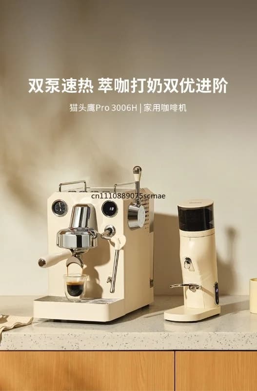 3006H Small Household Semi-automatic Coffee Machine Espresso