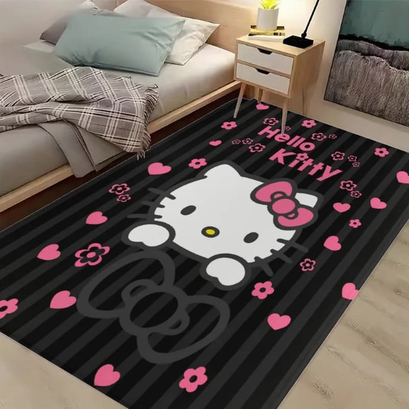 Tappetino da pavimento Sanrio Hello Kitty Extra-Large Multi-Size Series, cuscino in spugna stampato morbido e spesso, adatto per bagno, soggiorno