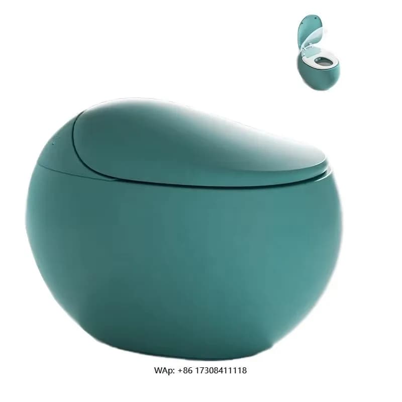 Intelligent wall toilet water tank, fully automatic shape, remote control included
