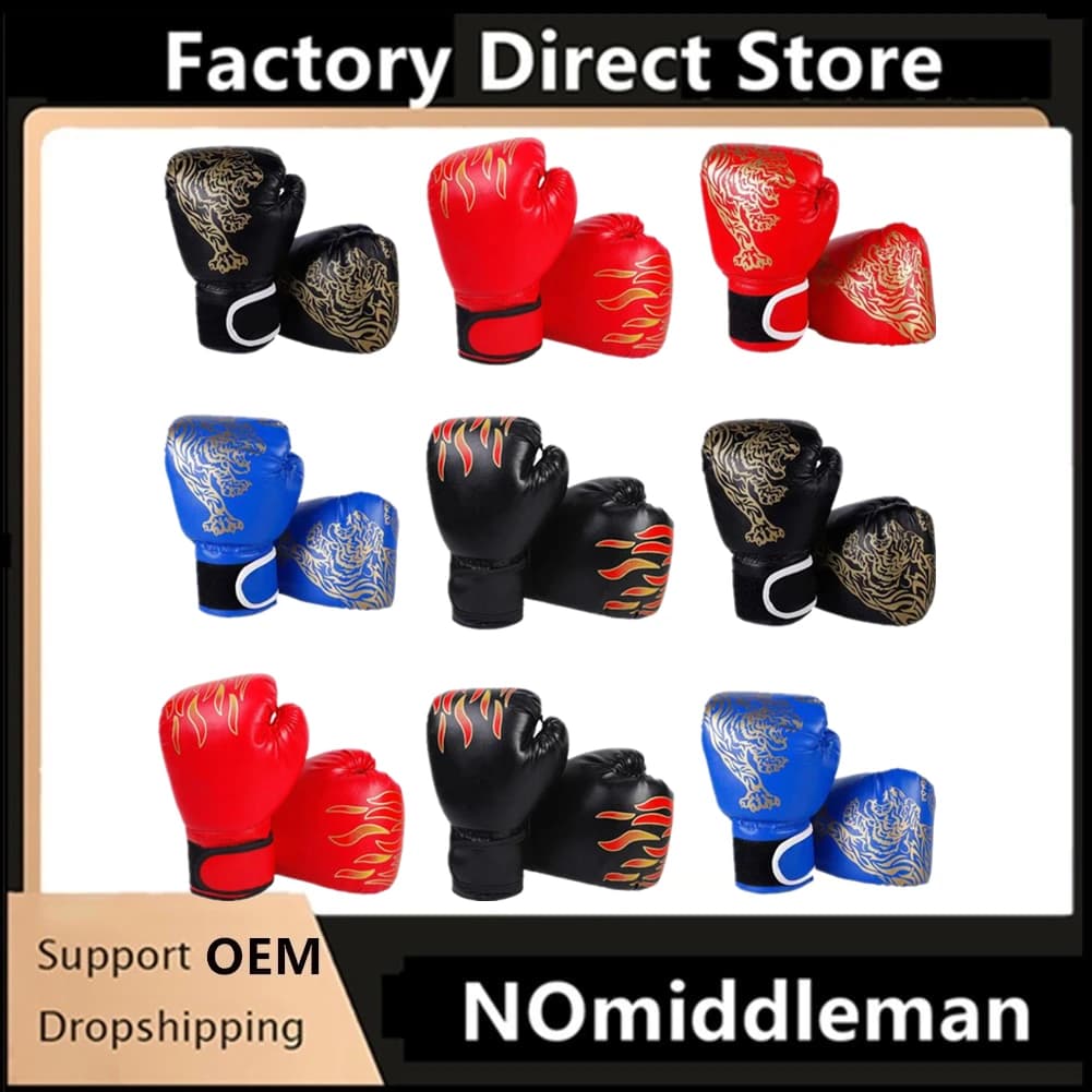 NEW Children's Training Boxing Gloves, Taekwondo and Fitness Fighting Gloves, Adult Boxing Protections