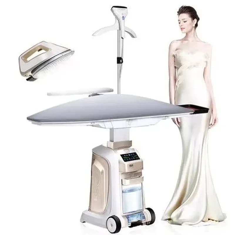 Novatech Global 2 in 1 Garment Steamer and Steam Iron, Universal Laundry Press for Clothes, Portable Handheld Steam Cleaner