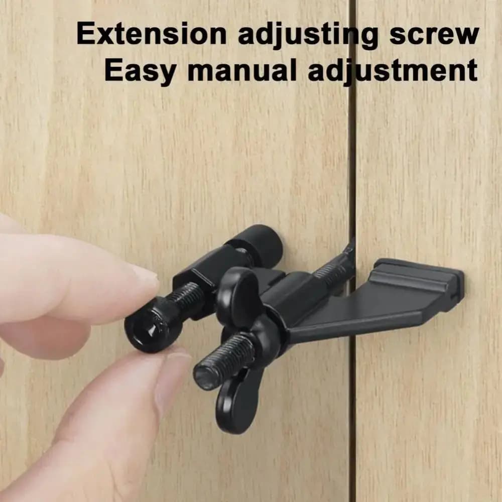 Waterproof Anti-theft Door Lock Childproof Easy To Install Door Stopper Privacy Portable Lock Buckle Live Alone