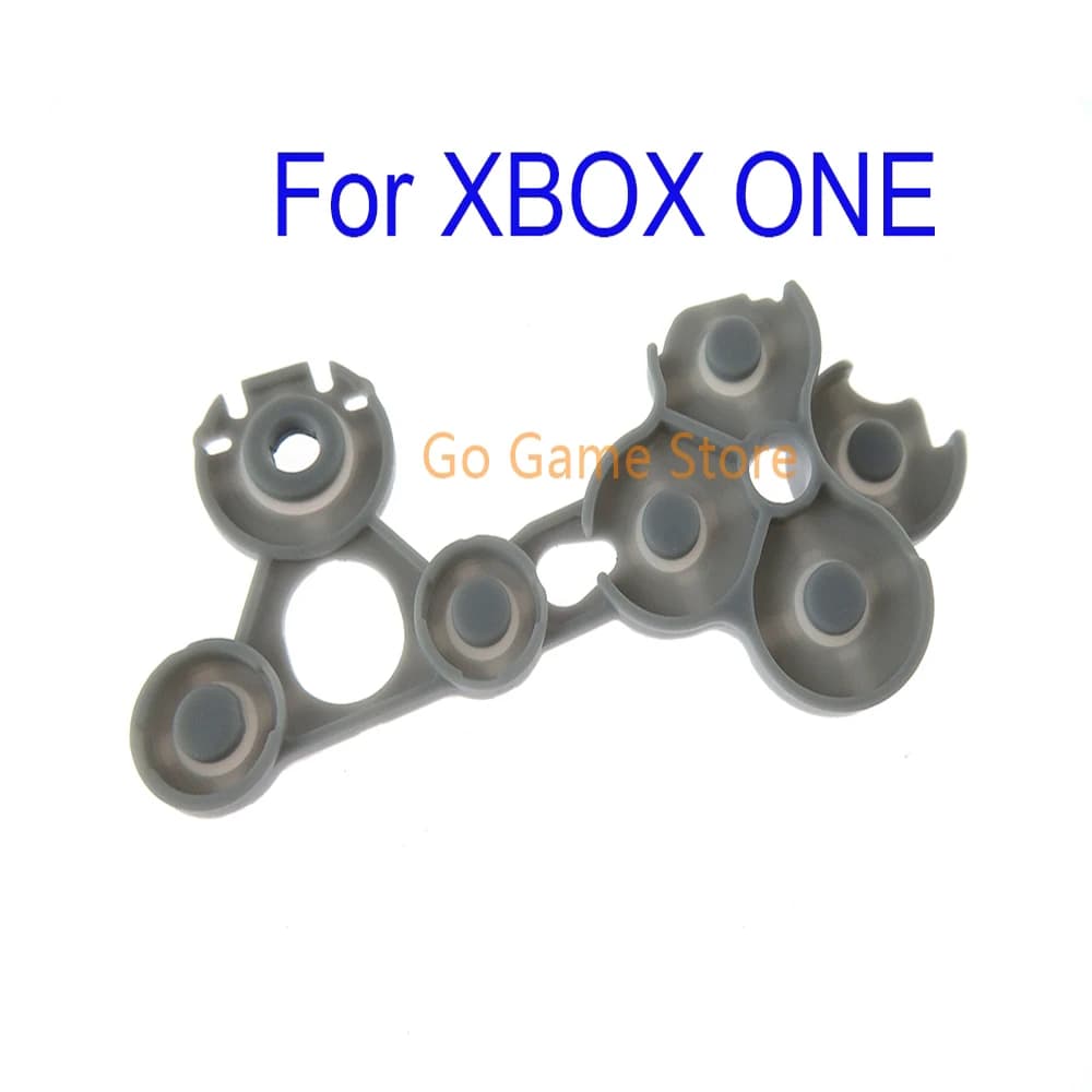 Parte di riparazione del gamepad con pulsante in gomma conduttiva siliconica di ricambio da 1 pezzo per adesivo conduttivo originale XBOXONE Elite Edition