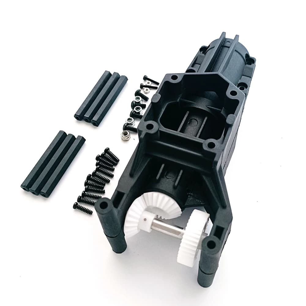 Supporto per alettone posteriore STASRC T-Rex 550/600 (larghezza supporto: 54 mm) per elicottero T-REX 550E/600/600 Nitro/600 PRO