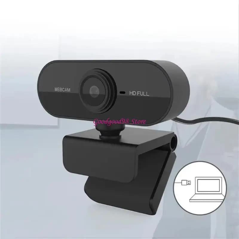 Webcam 2K 1080P 720P 480P with integrated microphones for noise reduction and automatic focus for video conferencing and
