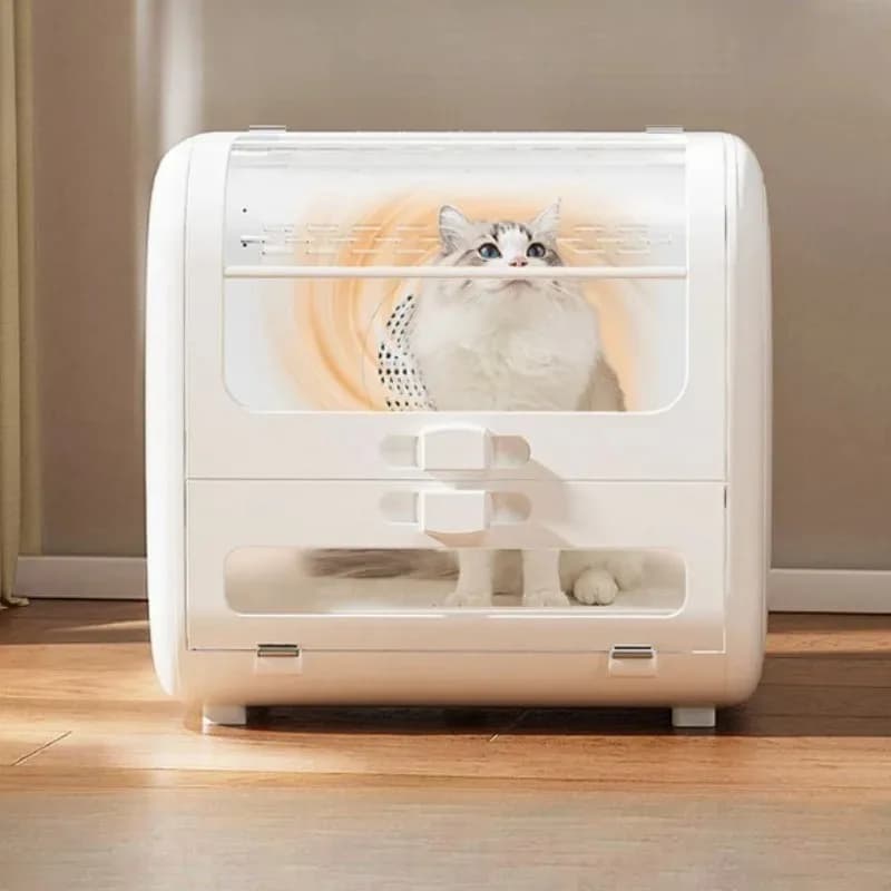 Asciugacapelli da bagno, asciugatrice, capsula per gatti, scatola per asciugare animali domestici con sterilizzazione temporizzata
