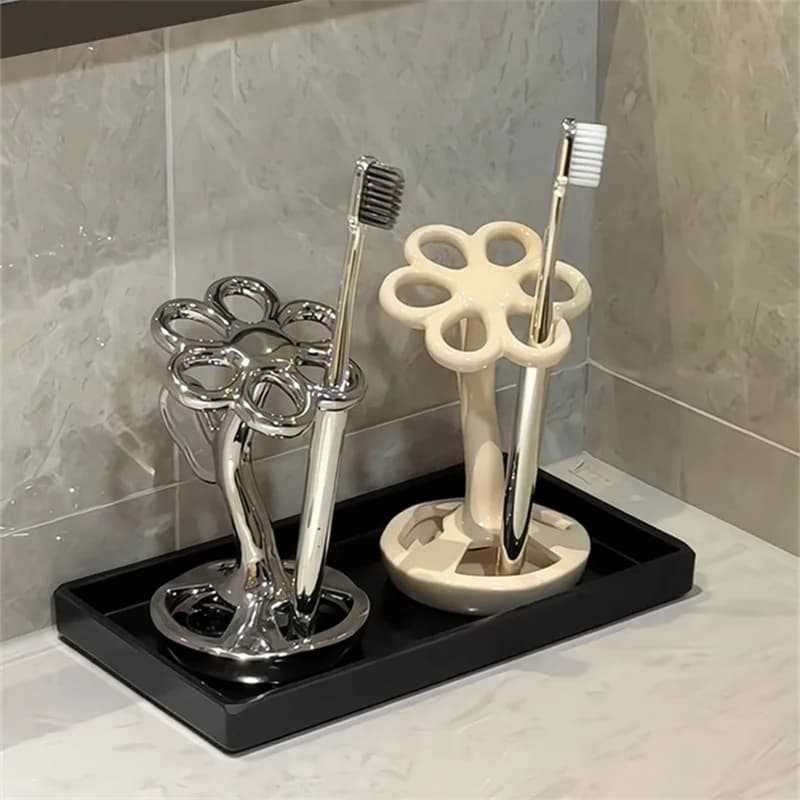 Bathroom Organizer & Storage Bathroom Accessories Bath Organizer Bathroom Organizer Ceramic Electric Toothbrush Holder