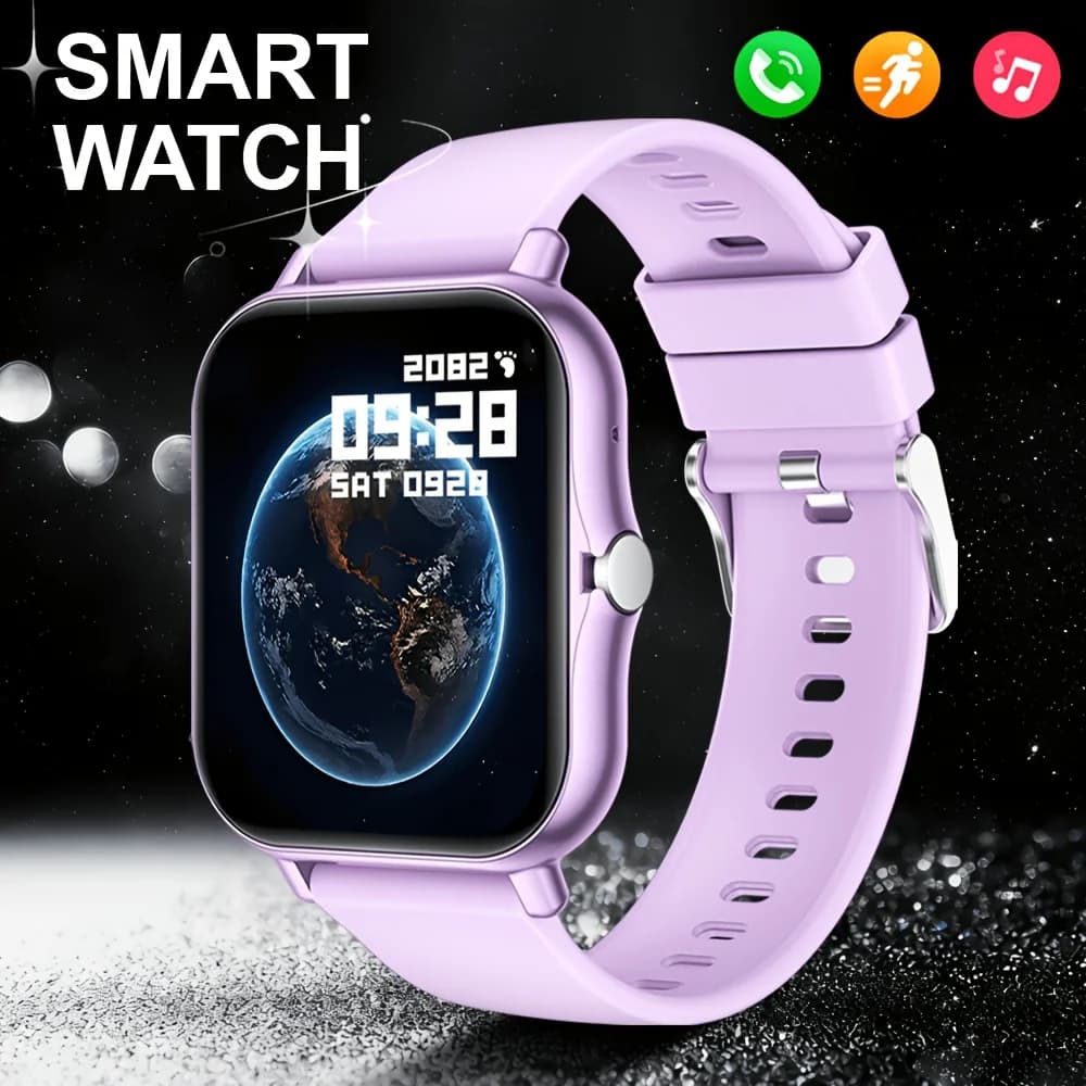 2026 New Model Smartwatch, Featuring Call Function, Music Control, Weather, Message Reminder - Pedometer/Multi-Activity Mode, Digital Display, Exquisite Design, Suitable for Apple and Android,(Birthday, Christmas, Father'S Day)