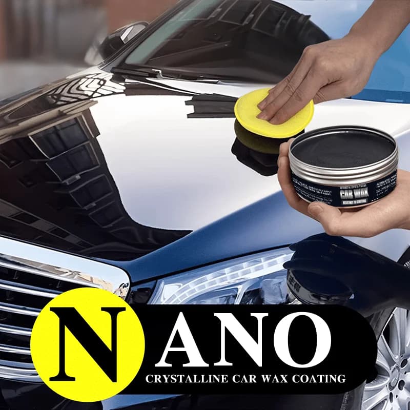 Black Car Wax: Paint Protection & Scratch Repair - Ceramic Polish, Durable Shine, Easy Use, Fits All Cars