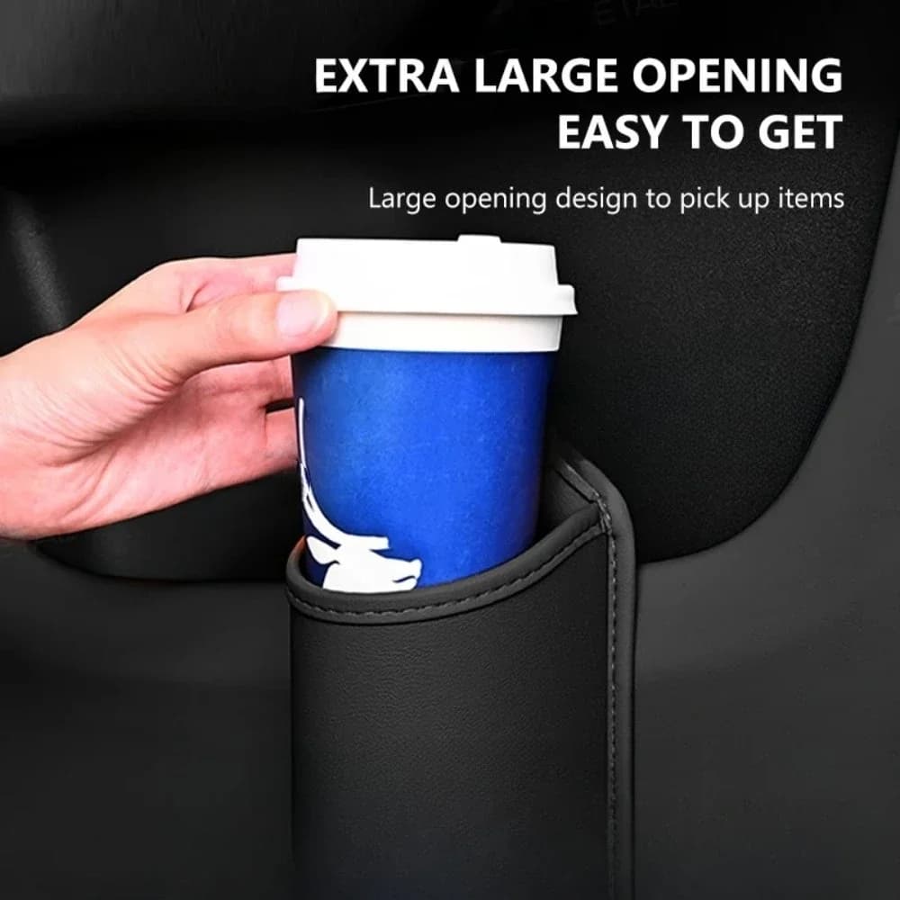 Universal Car Door Cup Holder Box Back Clip Design Drink Rack Storage Bin Car Seat Back Water Cup Box Organizer Pocket