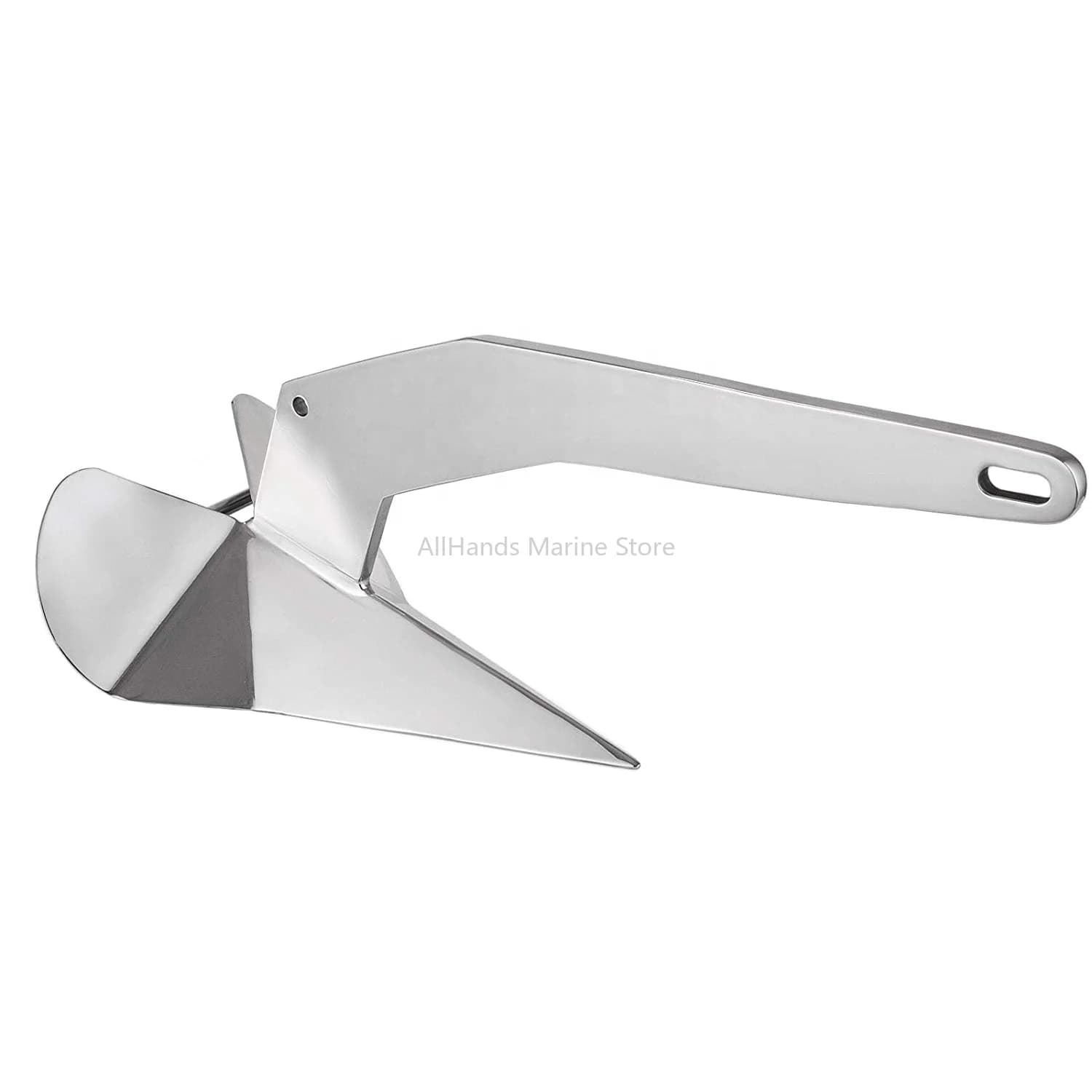 Modern Design Boat Accessories Mirror Polished 316 Stainless Steel Delta Anchor Marine Hardware For Boat