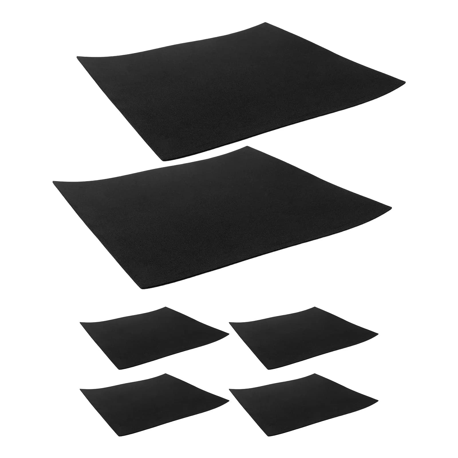 6 Pieces Wall decal Silent Anti-slip for Taglieri, Anti-vibration Mat, Sponge Stabilizer