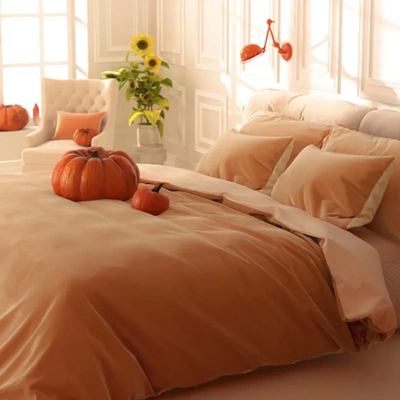 Bed linen set in 3 pieces, Bed linen and towels, Bed linen and towels