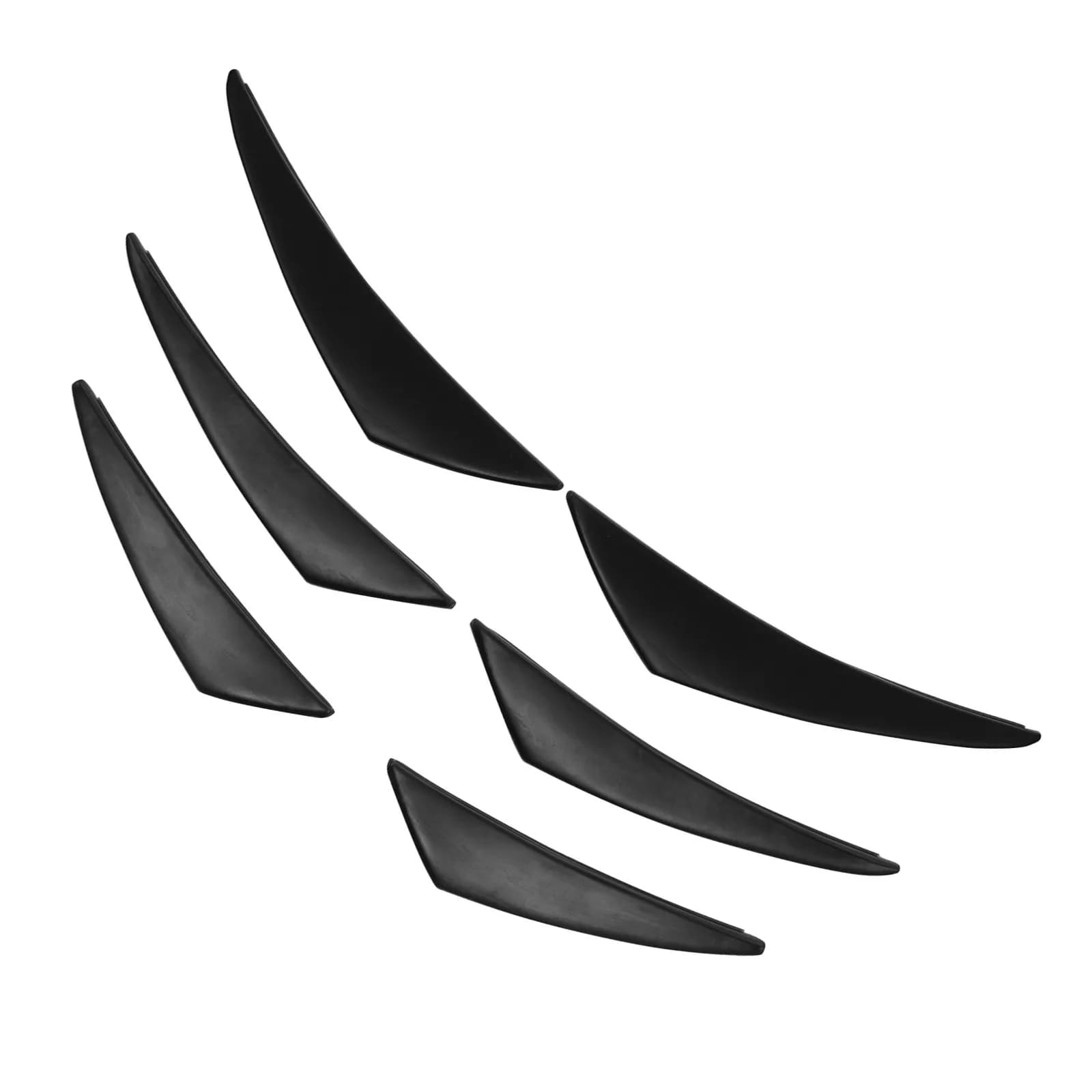 Set di 1 splitter per paraurti, alette diffusore paraurti anteriore robuste, striscia spoiler per carrozzeria auto, canard, accessori auto, labbro anteriore per auto
