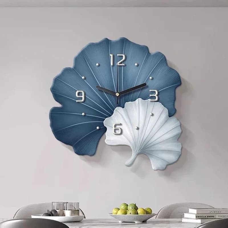 Luxury Wall Clocks Elegant Modern Stylish Living Room Wall Led Watch Interior Bedroom Minimalist Noiseless Clock Decoration