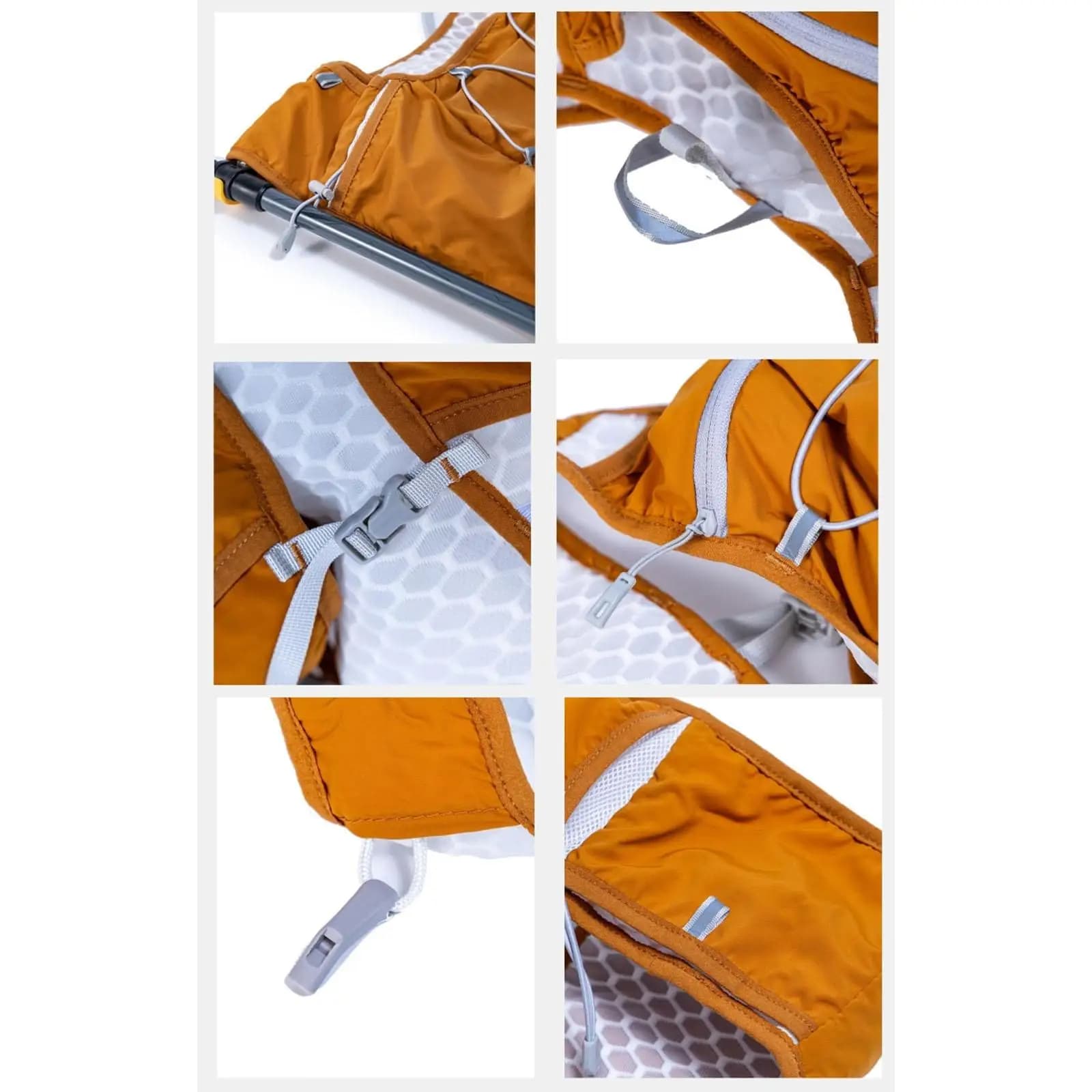 Backpack Hydrating with Reflective Water Bag, Adjustable Sports Bag Anti-loss with 5L Water Bag for Cycling, Climbing and Trail