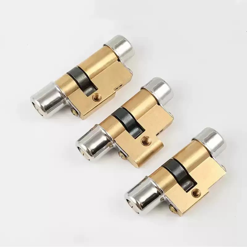 Type 11 AB Key Security Anti-Theft Copper Door Lock Core with Keys Entrance Lock Cylinder