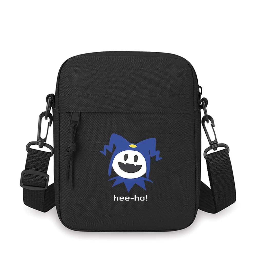 Figure Blue Character Happy Face Bag Men's Shoulder Bag Single Shoulder Bag Cartoon Anime Print Design Unisex Film