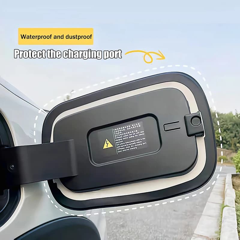 1-2Pcs Car Automobile Fuel Tank Cap Sealing Strip Universal Charging Port Cover Seal Ring Waterproof Dustproof Accessories
